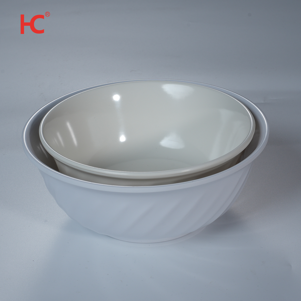 J-6 customized factory-direct two-color bowl unbreakable porcelain restaurant fast food dinnerware melamine bowl