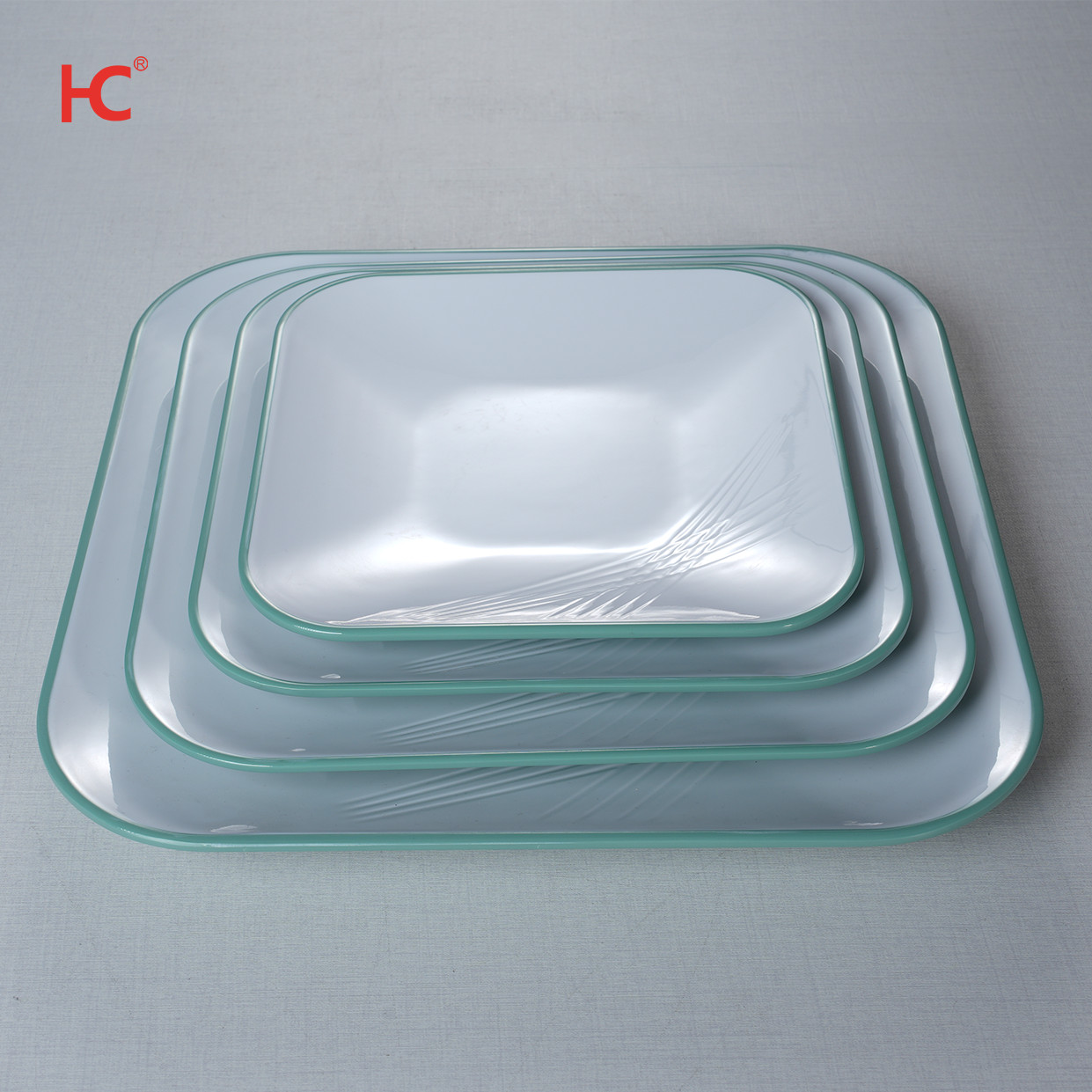 DS137 Factory High Quality 8.5" 9.8" 13.5'' 11.5'' melamine Nordic Melamine Dinnerware Square plate plate-Stocked Wholesale