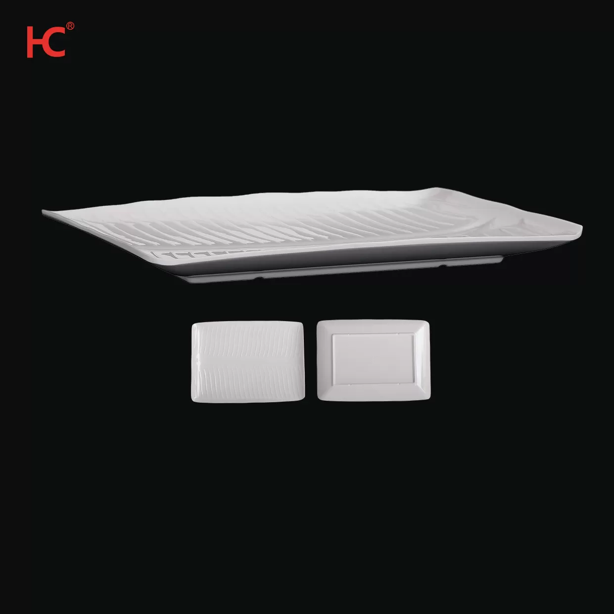 Wholesale Price Custom Round Plain White Unbreakable Plastic Tableware Melamine Plates For Restaurant