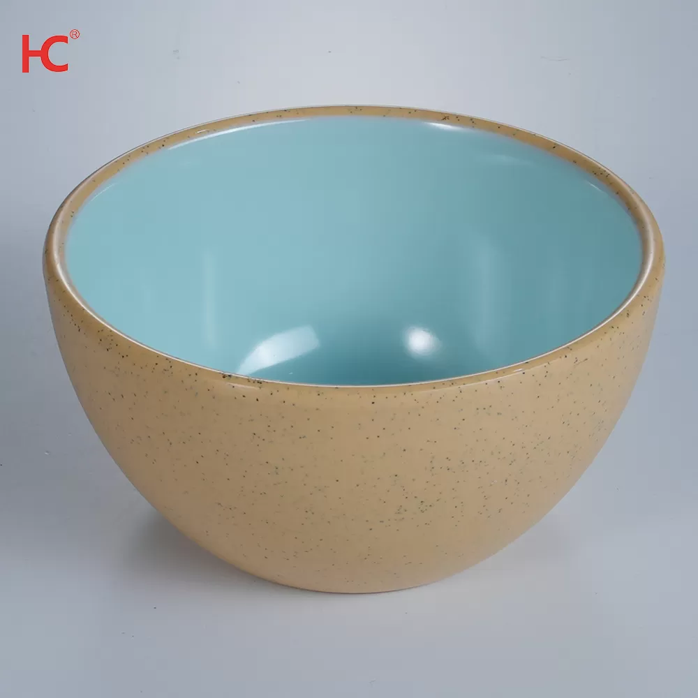 21-5243 Lightweight Melamine Bowls for Parties Reusable Plastic Buffet and Dinnerware Ideal for Soup and Noodles in Restaurants