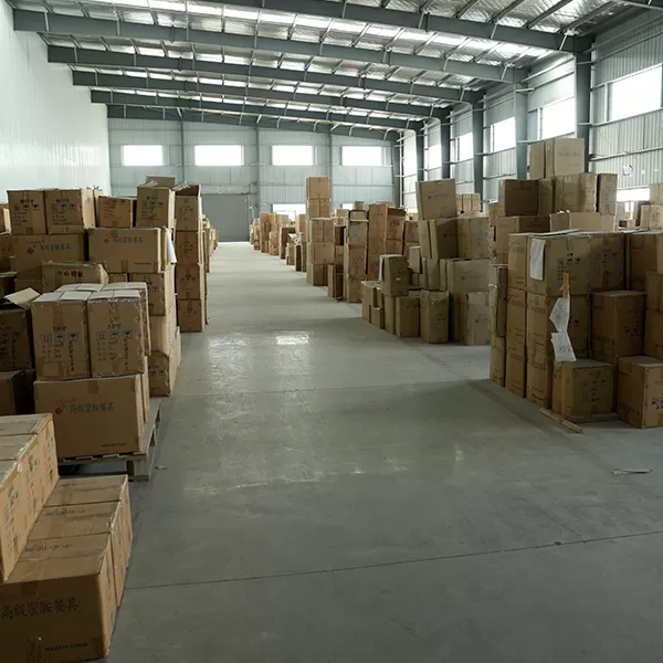 Finished goods warehouse at the Jiangxi factory