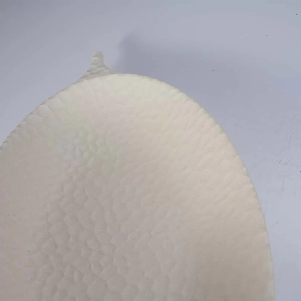 Customizable Hammered Texture Melamine Unbreakable Plain White Plastic Tableware Matt Surface Sustainable Home Dishes