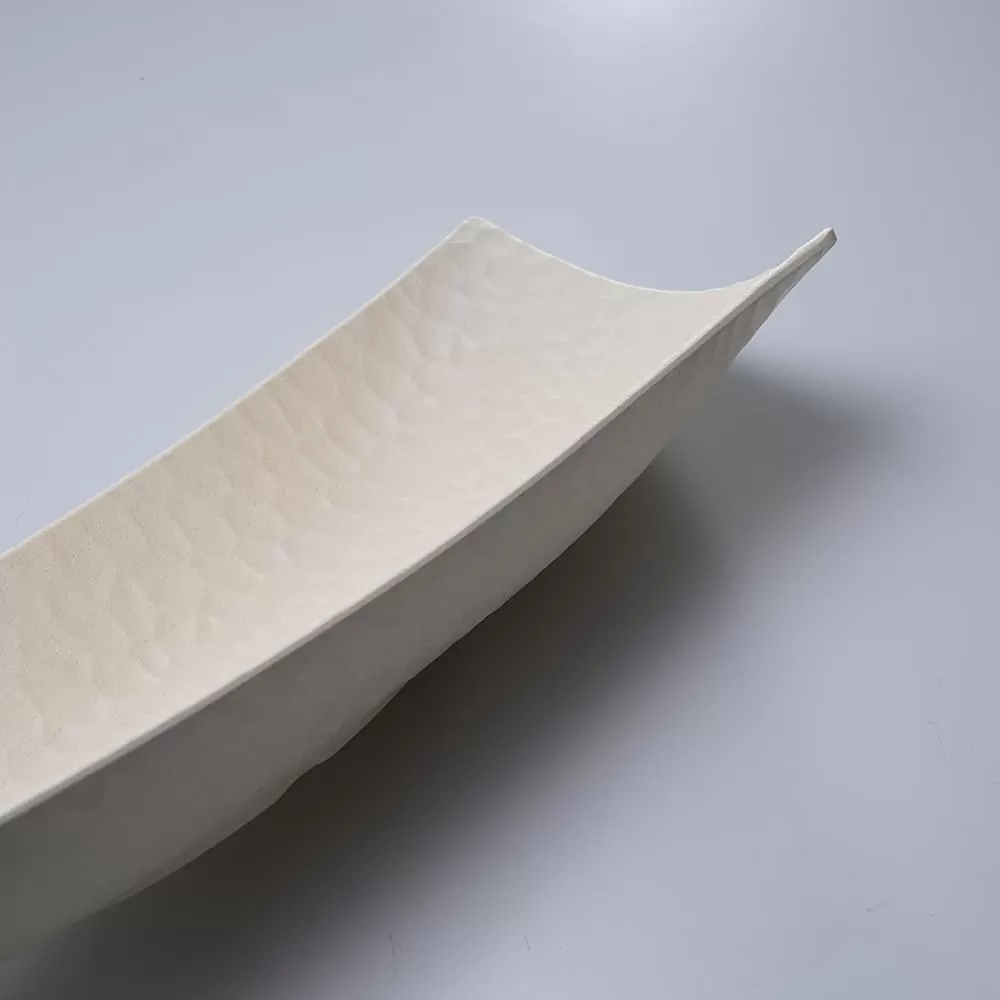 Melamine Plates with Factory Hammered Pattern round Unbreakable Plain Plastic Tableware