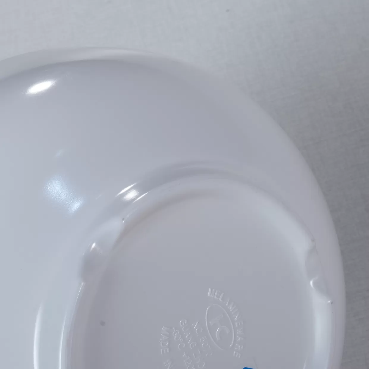 melamine bowl detail