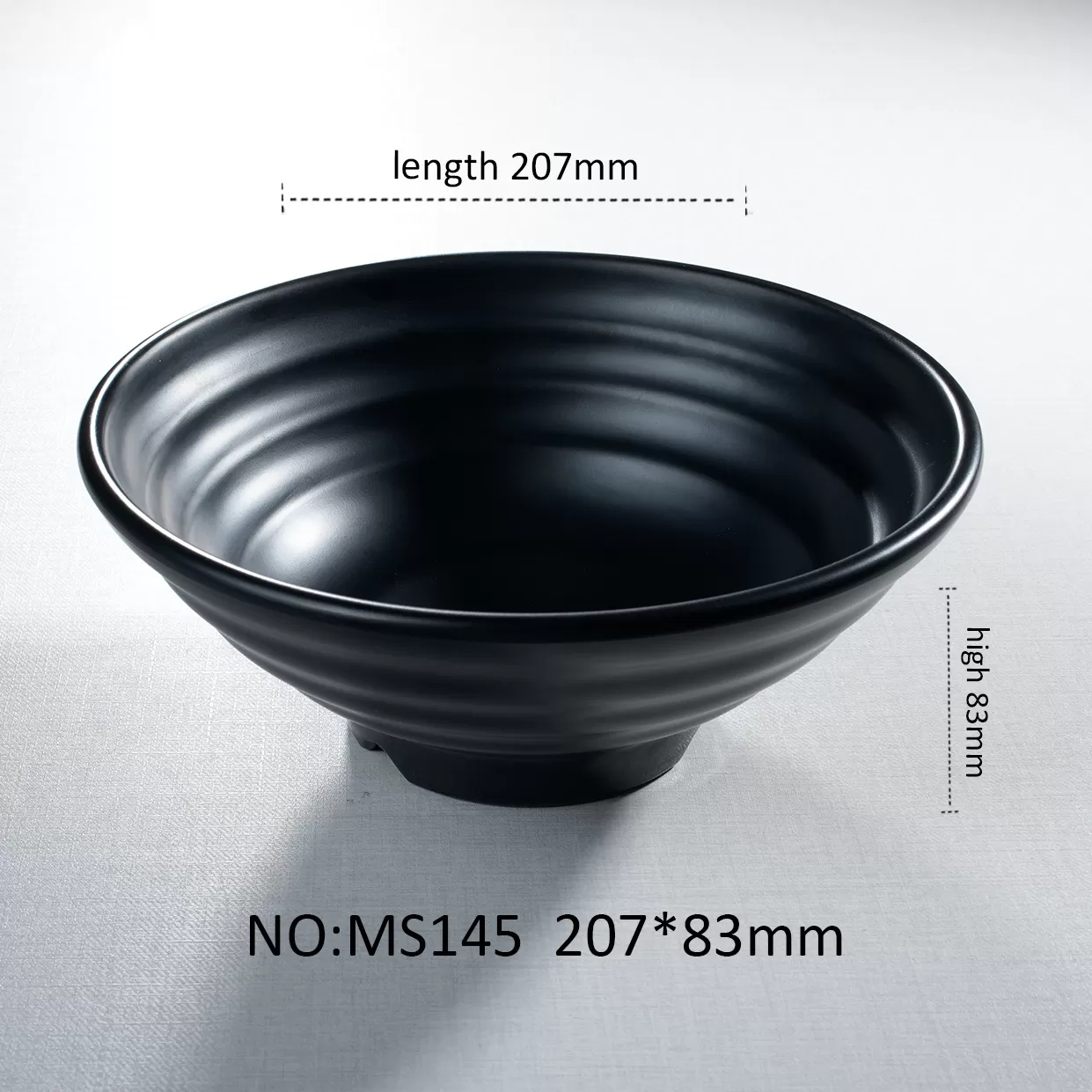melamine bowl detail