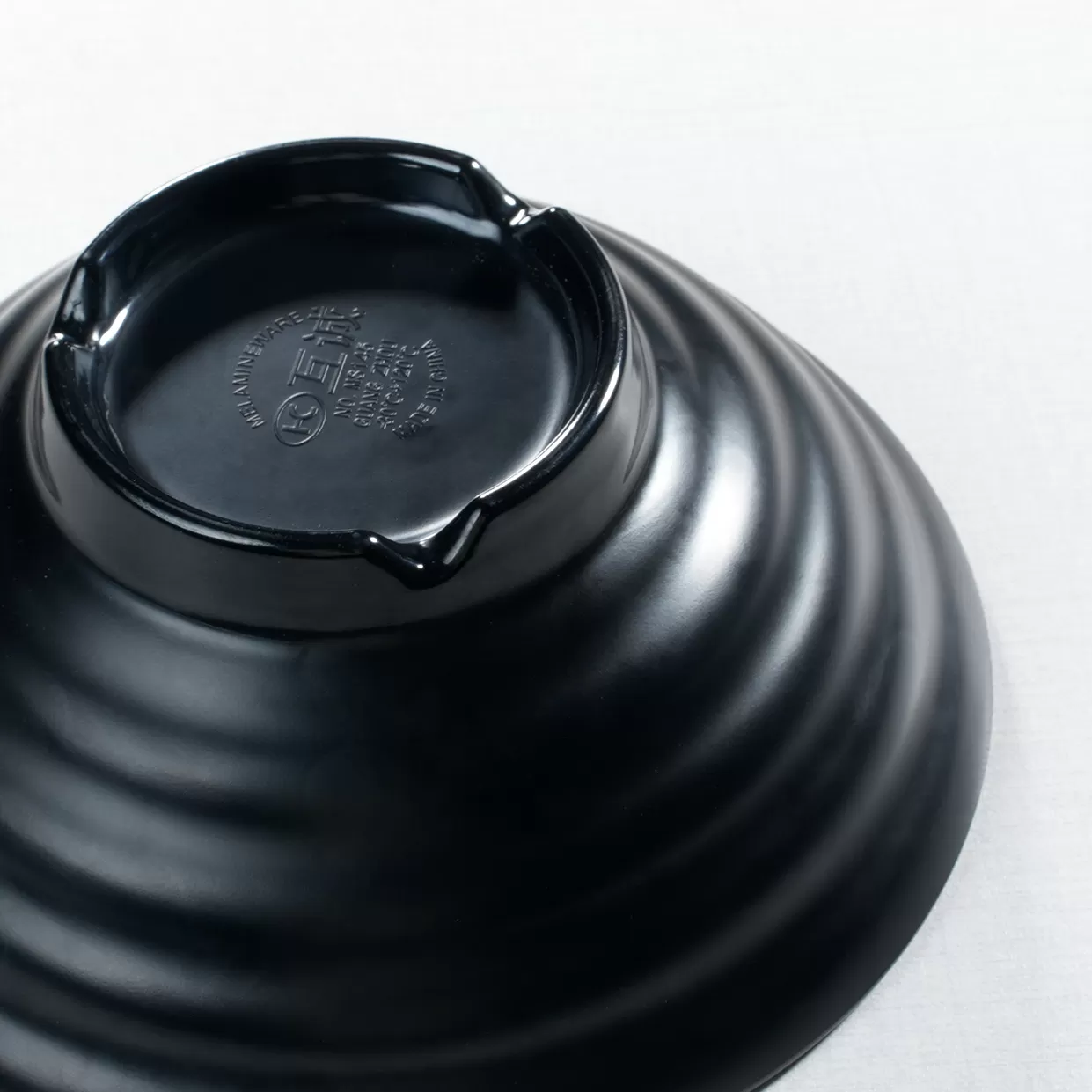 melamine bowl detail