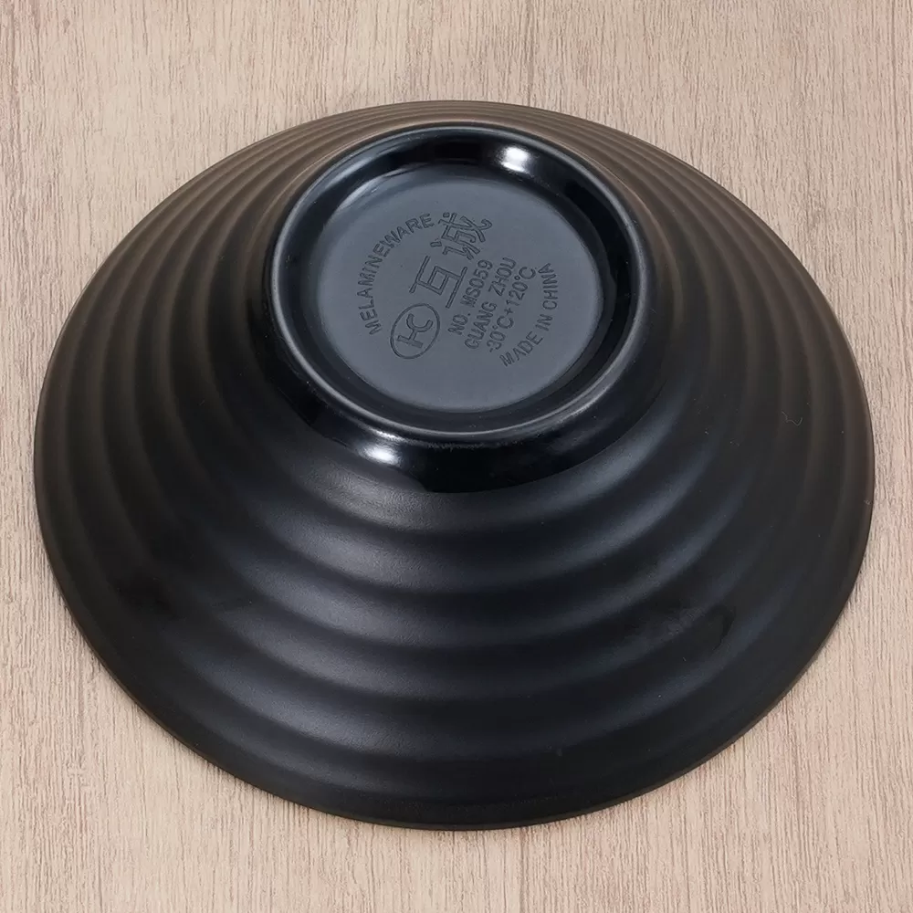 melamine bowl detail