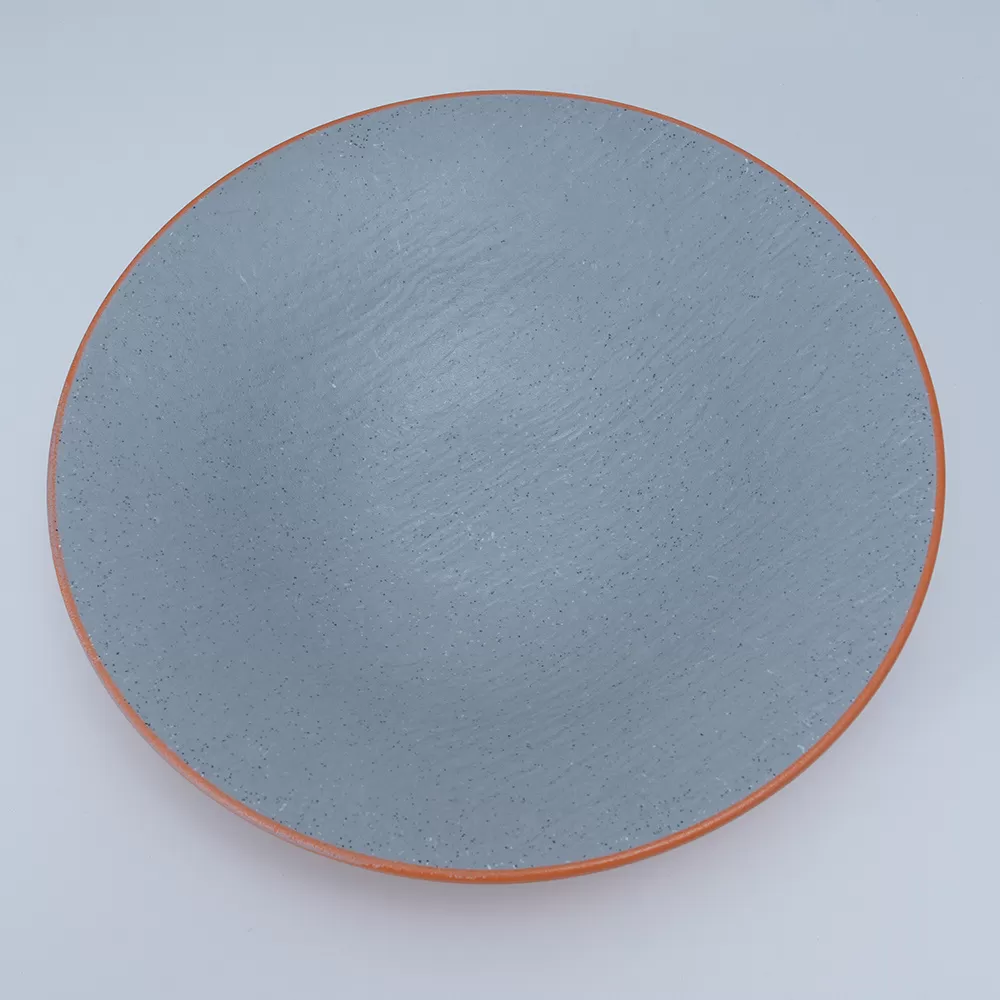 Unbreakable Melamine Dinnerware Restaurants Commercial Parties Stackable Cafes Bistros and Food Courts Plastic Plate Dish