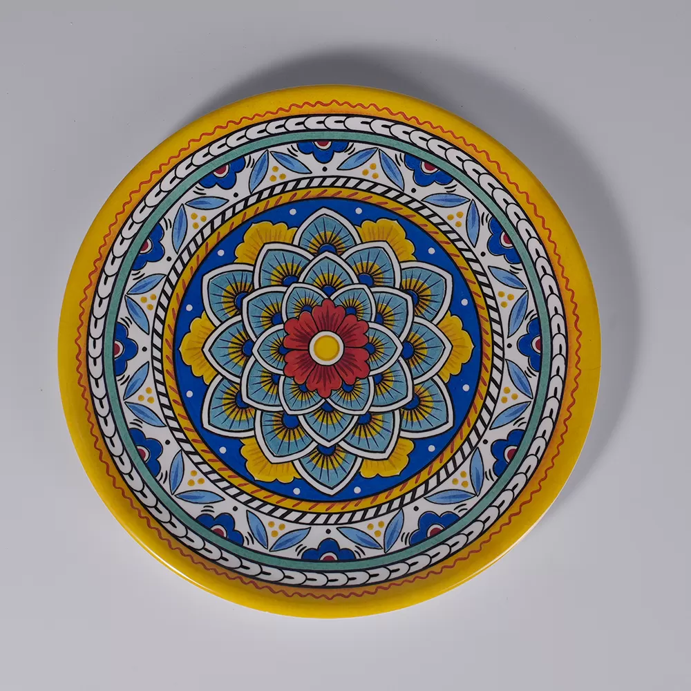 Hammered Melamine Salad Plates